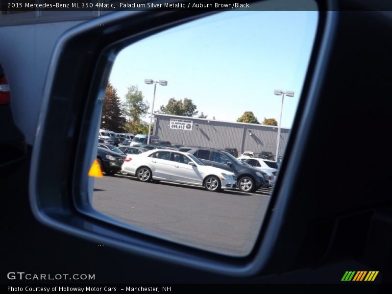 Paladium Silver Metallic / Auburn Brown/Black 2015 Mercedes-Benz ML 350 4Matic