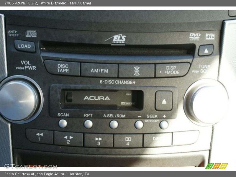 White Diamond Pearl / Camel 2006 Acura TL 3.2