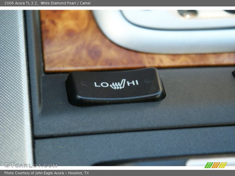 White Diamond Pearl / Camel 2006 Acura TL 3.2