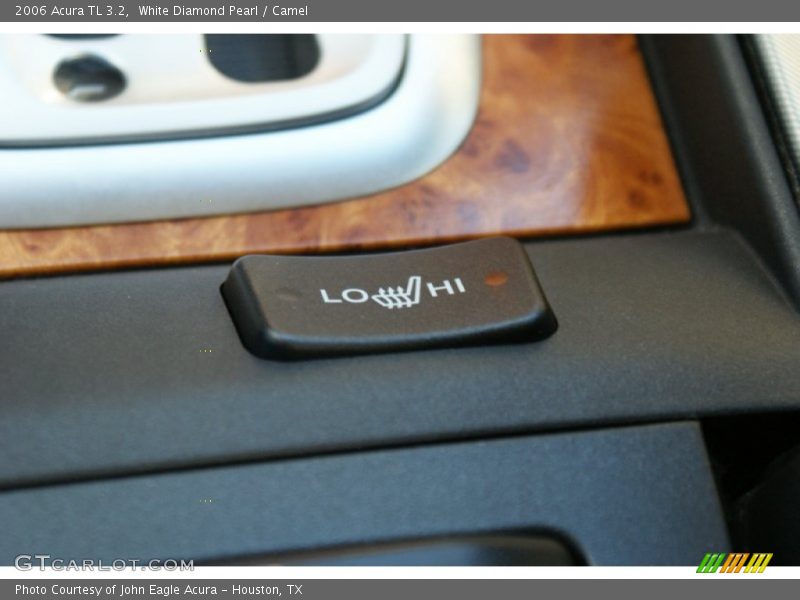 White Diamond Pearl / Camel 2006 Acura TL 3.2