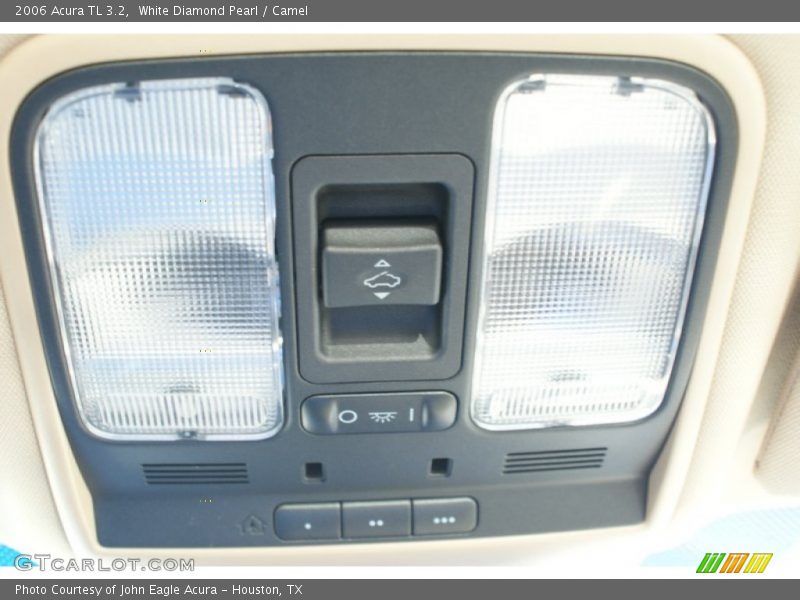 White Diamond Pearl / Camel 2006 Acura TL 3.2