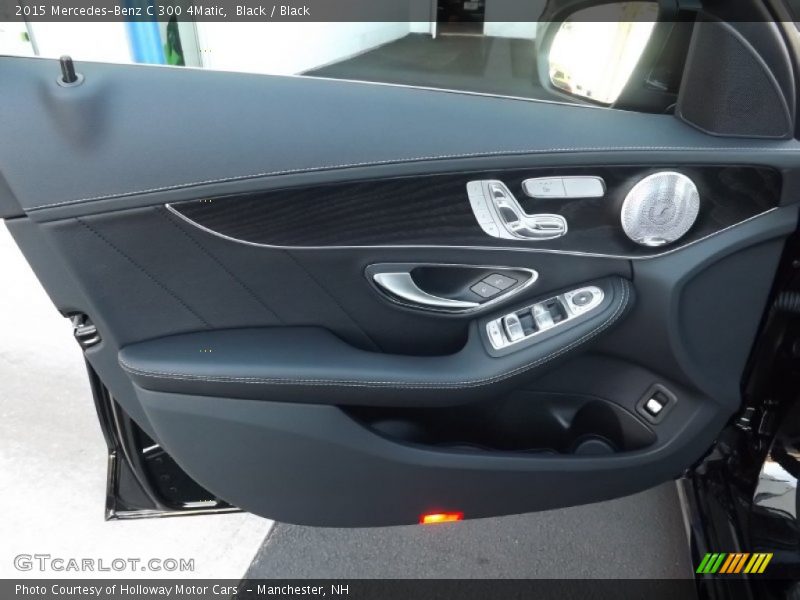 Black / Black 2015 Mercedes-Benz C 300 4Matic