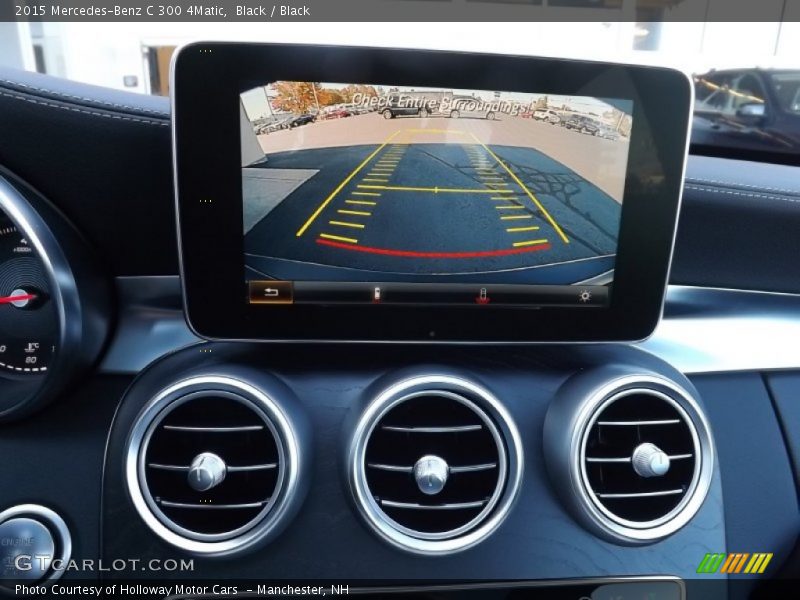 Black / Black 2015 Mercedes-Benz C 300 4Matic