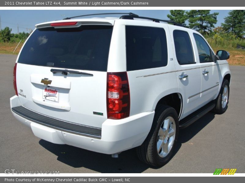 Summit White / Light Cashmere/Dark Cashmere 2011 Chevrolet Tahoe LTZ 4x4