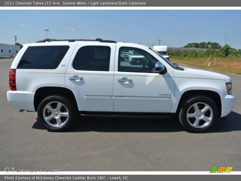 Summit White / Light Cashmere/Dark Cashmere 2011 Chevrolet Tahoe LTZ 4x4