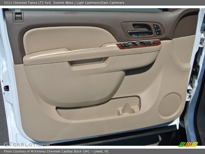 Summit White / Light Cashmere/Dark Cashmere 2011 Chevrolet Tahoe LTZ 4x4