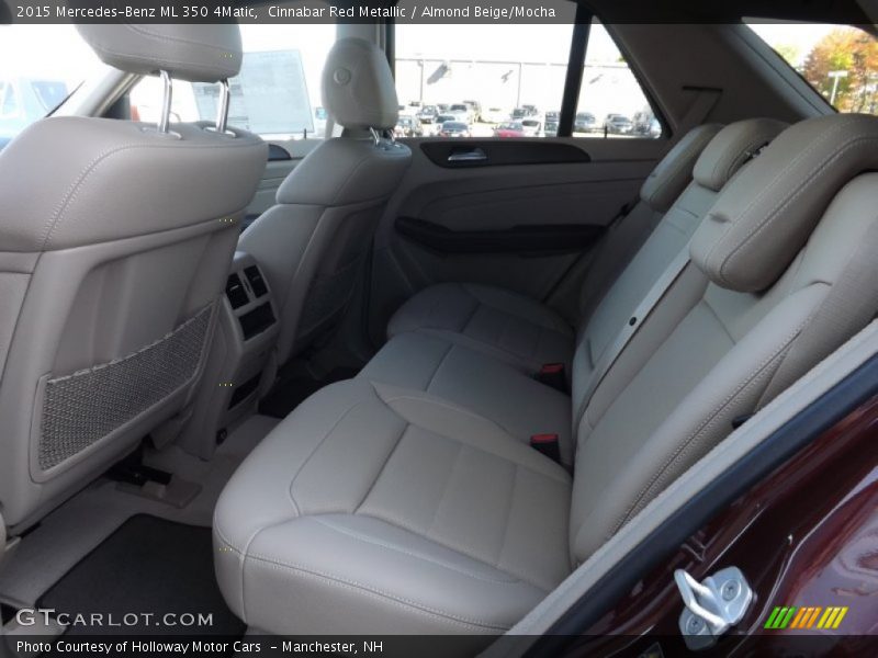 Cinnabar Red Metallic / Almond Beige/Mocha 2015 Mercedes-Benz ML 350 4Matic