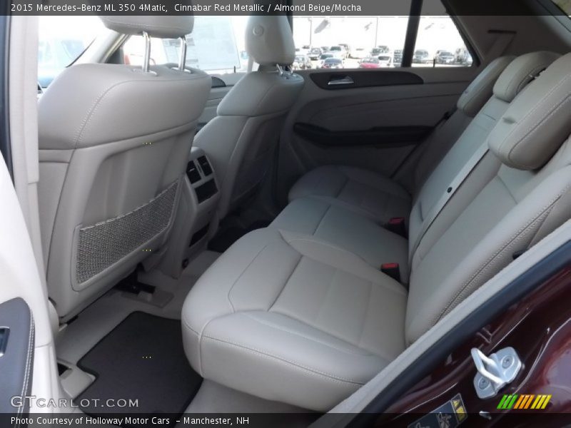 Cinnabar Red Metallic / Almond Beige/Mocha 2015 Mercedes-Benz ML 350 4Matic