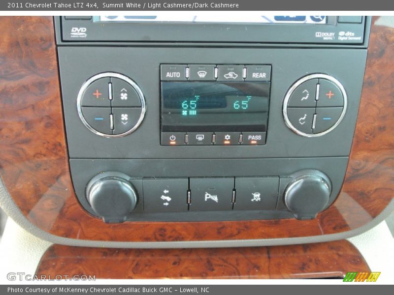 Summit White / Light Cashmere/Dark Cashmere 2011 Chevrolet Tahoe LTZ 4x4