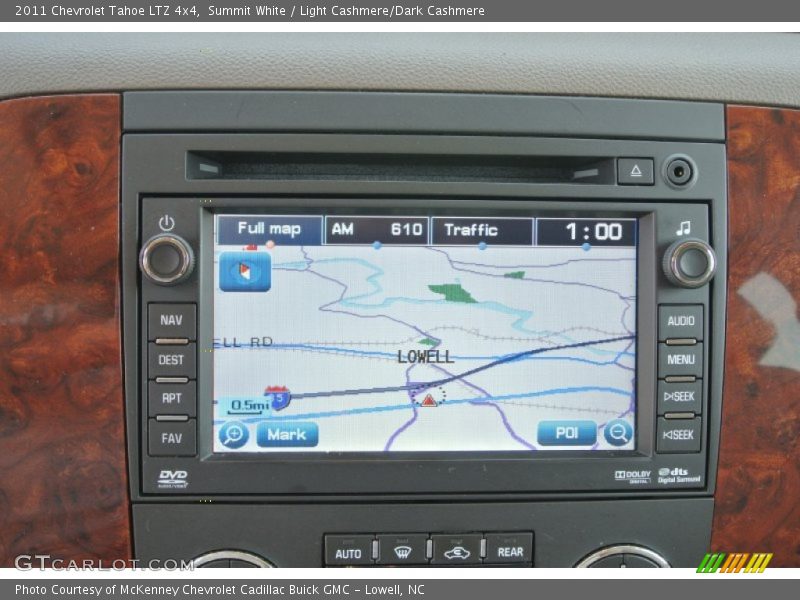 Summit White / Light Cashmere/Dark Cashmere 2011 Chevrolet Tahoe LTZ 4x4