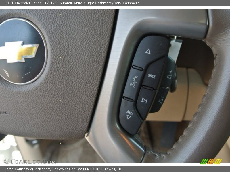 Summit White / Light Cashmere/Dark Cashmere 2011 Chevrolet Tahoe LTZ 4x4