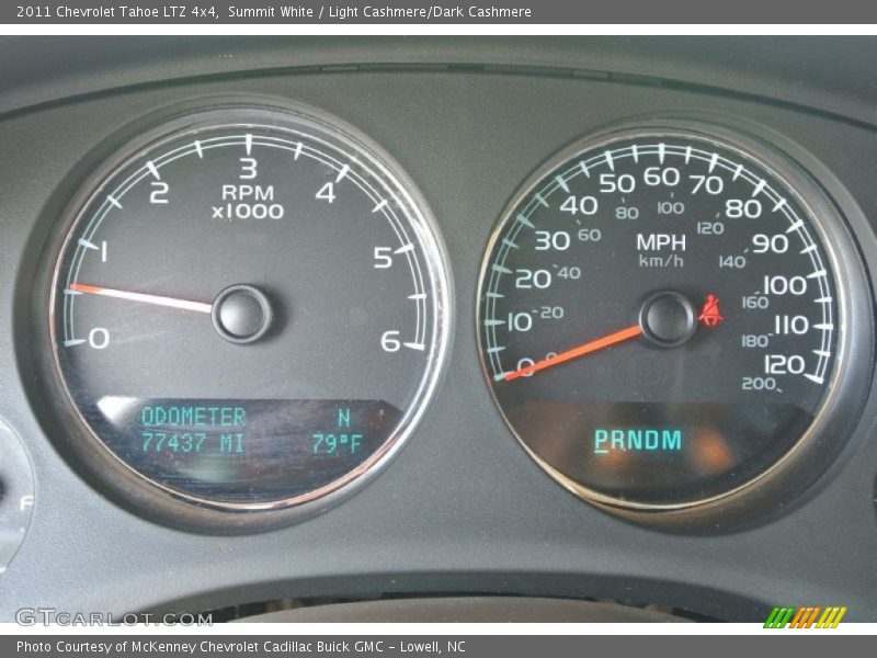 Summit White / Light Cashmere/Dark Cashmere 2011 Chevrolet Tahoe LTZ 4x4