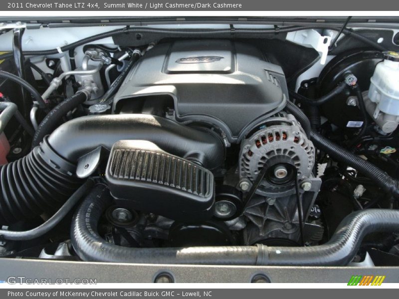 Summit White / Light Cashmere/Dark Cashmere 2011 Chevrolet Tahoe LTZ 4x4