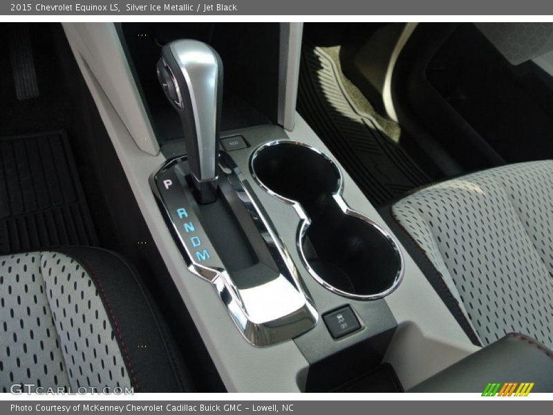 Silver Ice Metallic / Jet Black 2015 Chevrolet Equinox LS