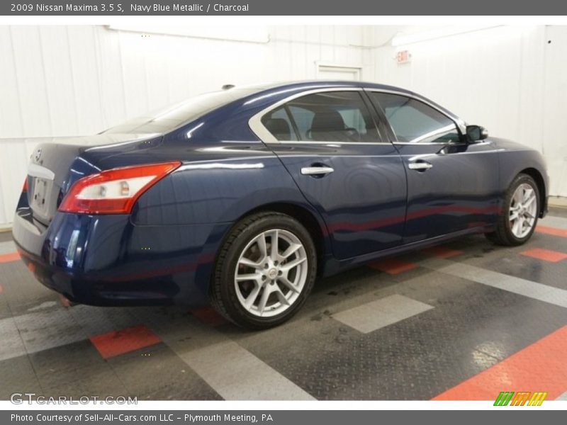 Navy Blue Metallic / Charcoal 2009 Nissan Maxima 3.5 S