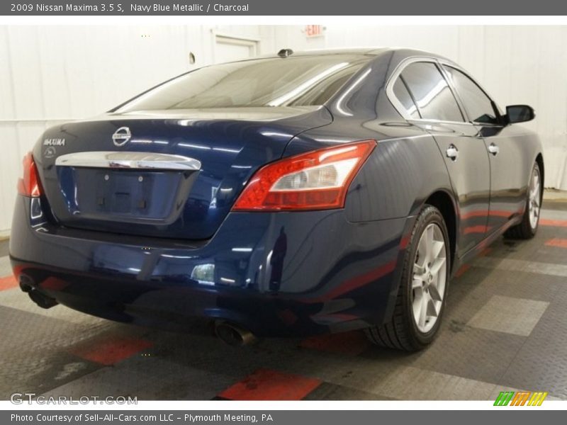 Navy Blue Metallic / Charcoal 2009 Nissan Maxima 3.5 S