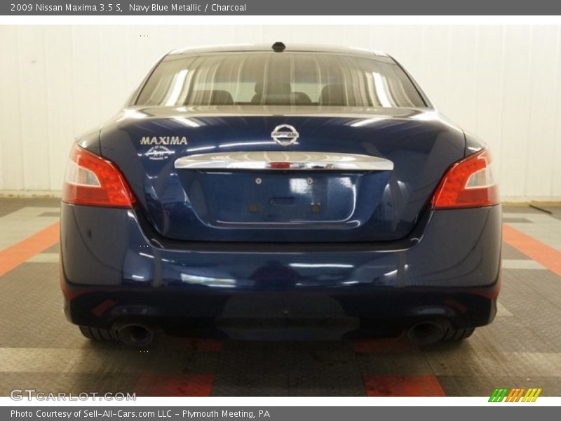 Navy Blue Metallic / Charcoal 2009 Nissan Maxima 3.5 S