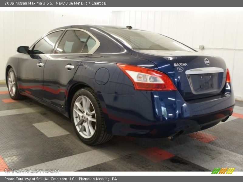 Navy Blue Metallic / Charcoal 2009 Nissan Maxima 3.5 S