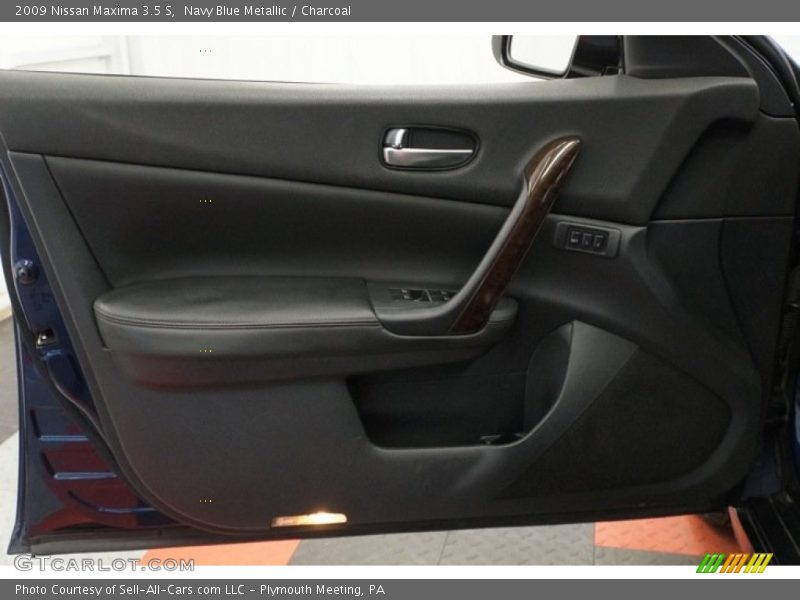 Navy Blue Metallic / Charcoal 2009 Nissan Maxima 3.5 S