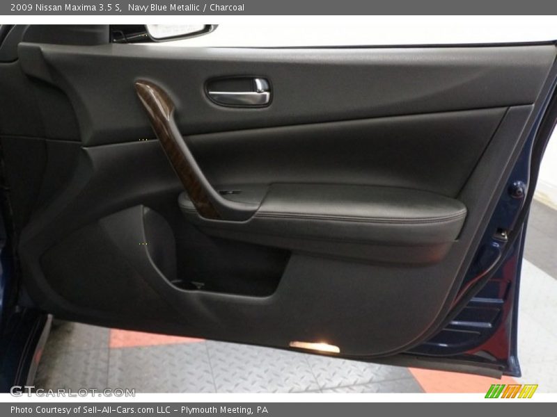 Navy Blue Metallic / Charcoal 2009 Nissan Maxima 3.5 S