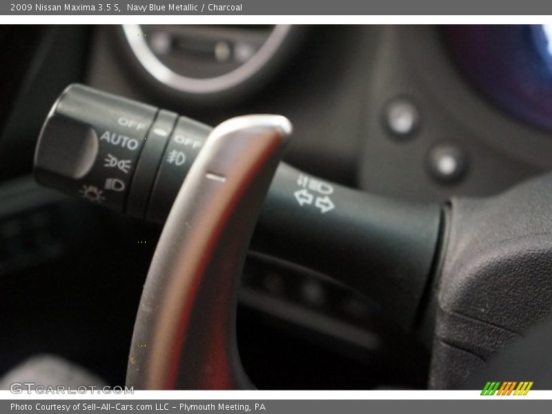Navy Blue Metallic / Charcoal 2009 Nissan Maxima 3.5 S