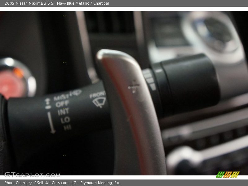 Navy Blue Metallic / Charcoal 2009 Nissan Maxima 3.5 S