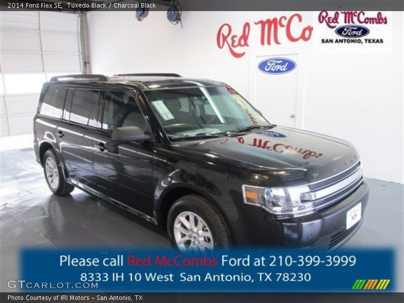 Tuxedo Black / Charcoal Black 2014 Ford Flex SE