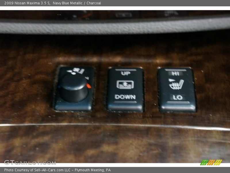 Navy Blue Metallic / Charcoal 2009 Nissan Maxima 3.5 S