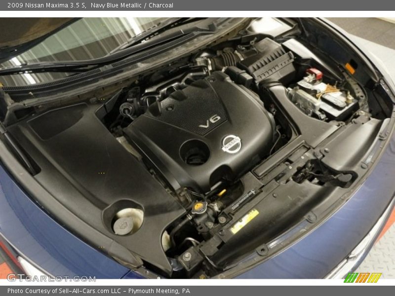 Navy Blue Metallic / Charcoal 2009 Nissan Maxima 3.5 S