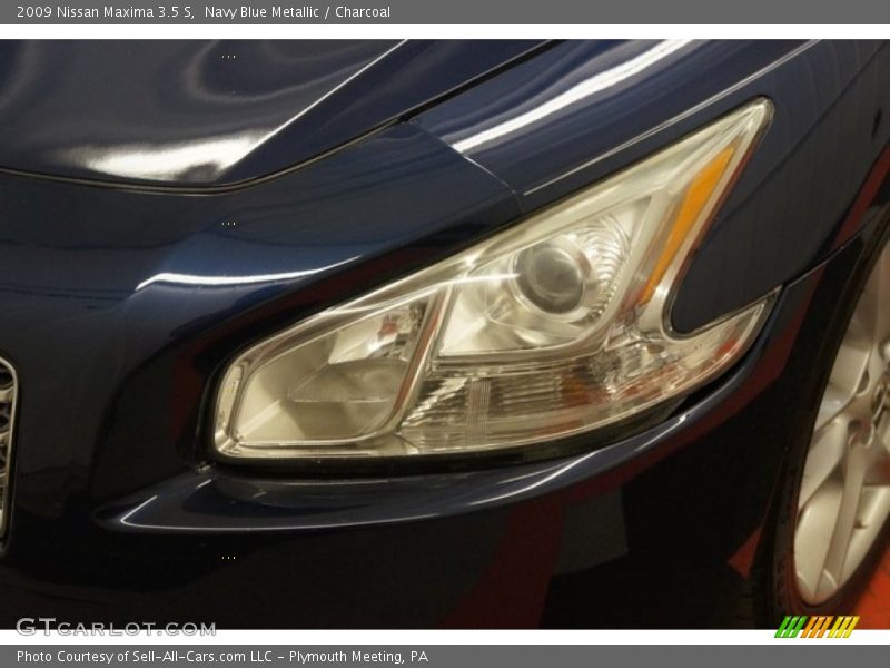 Navy Blue Metallic / Charcoal 2009 Nissan Maxima 3.5 S
