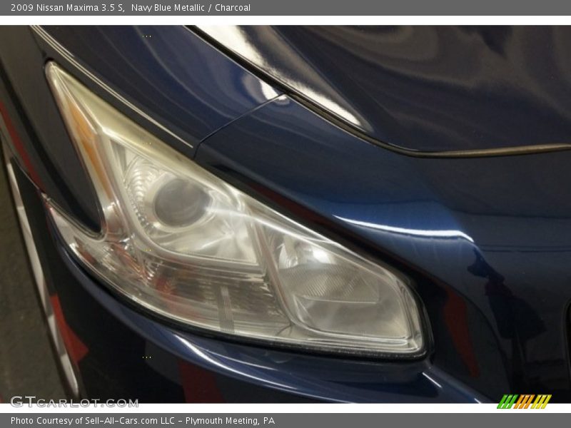 Navy Blue Metallic / Charcoal 2009 Nissan Maxima 3.5 S
