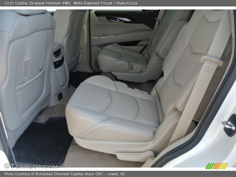 White Diamond Tricoat / Shale/Cocoa 2015 Cadillac Escalade Premium 4WD