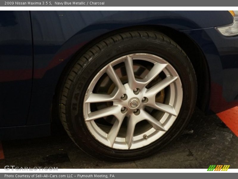 Navy Blue Metallic / Charcoal 2009 Nissan Maxima 3.5 S