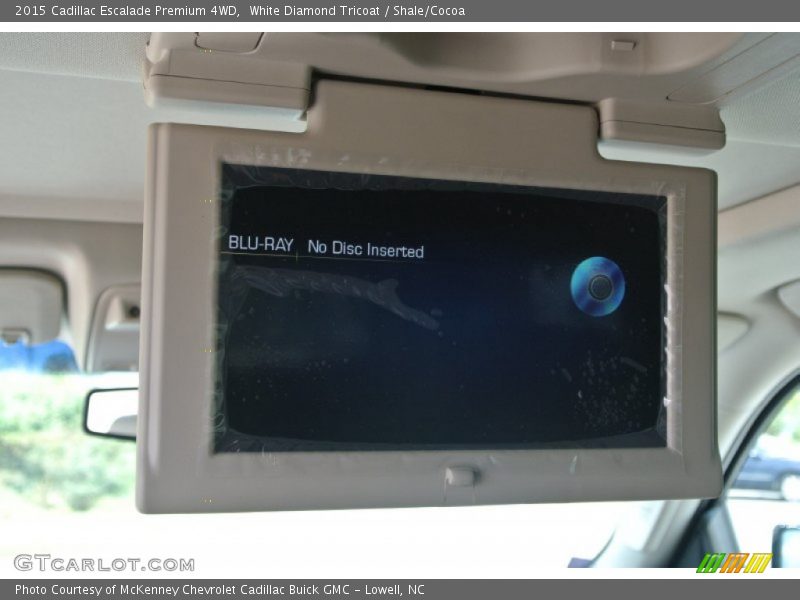 White Diamond Tricoat / Shale/Cocoa 2015 Cadillac Escalade Premium 4WD