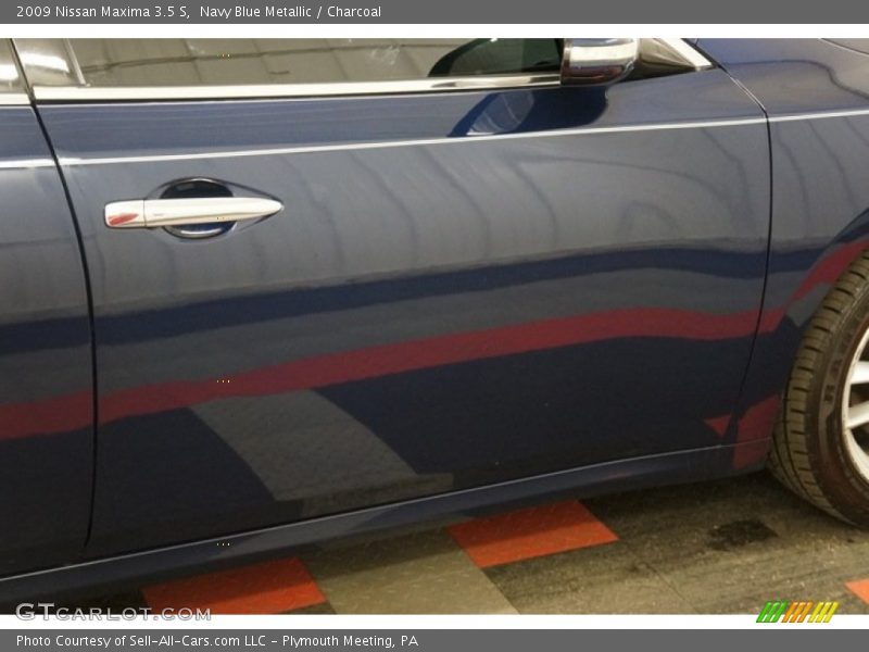 Navy Blue Metallic / Charcoal 2009 Nissan Maxima 3.5 S