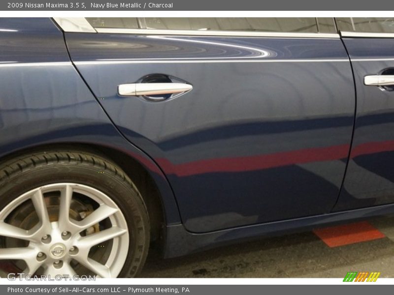 Navy Blue Metallic / Charcoal 2009 Nissan Maxima 3.5 S