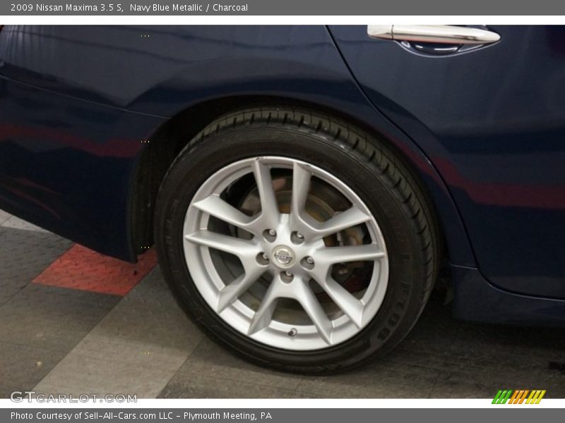 Navy Blue Metallic / Charcoal 2009 Nissan Maxima 3.5 S
