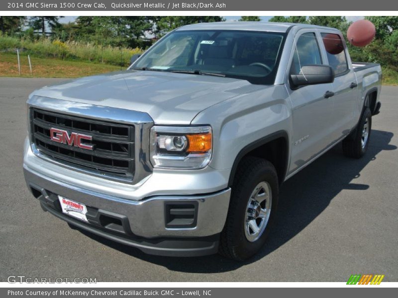 Quicksilver Metallic / Jet Black/Dark Ash 2014 GMC Sierra 1500 Crew Cab