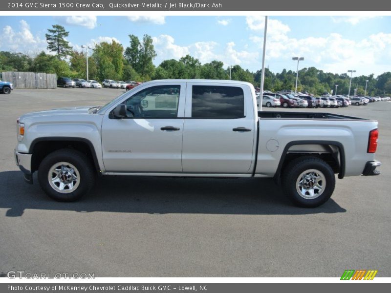 Quicksilver Metallic / Jet Black/Dark Ash 2014 GMC Sierra 1500 Crew Cab