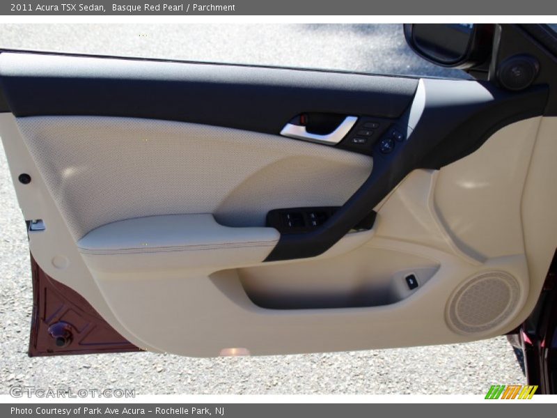 Basque Red Pearl / Parchment 2011 Acura TSX Sedan