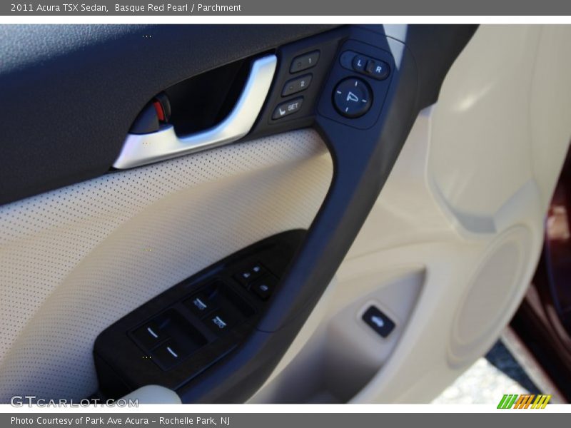 Basque Red Pearl / Parchment 2011 Acura TSX Sedan