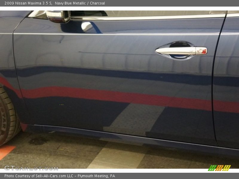 Navy Blue Metallic / Charcoal 2009 Nissan Maxima 3.5 S