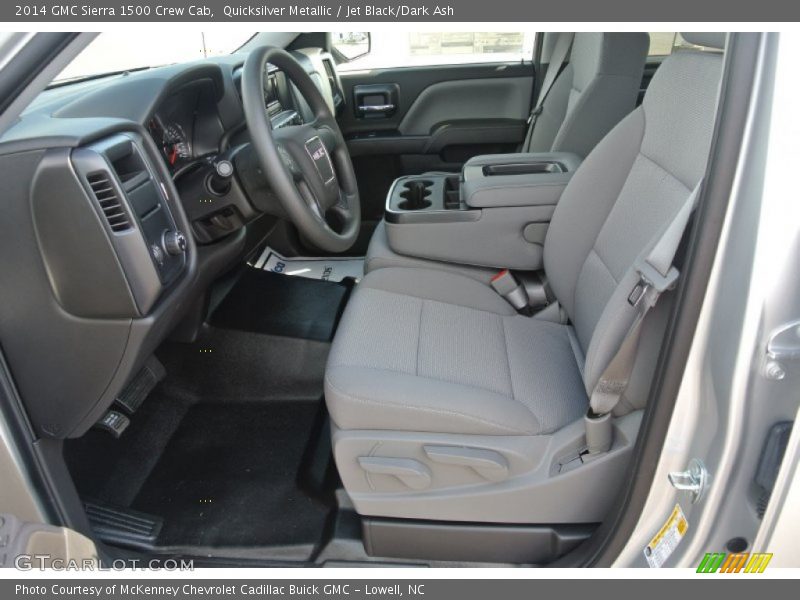 Quicksilver Metallic / Jet Black/Dark Ash 2014 GMC Sierra 1500 Crew Cab