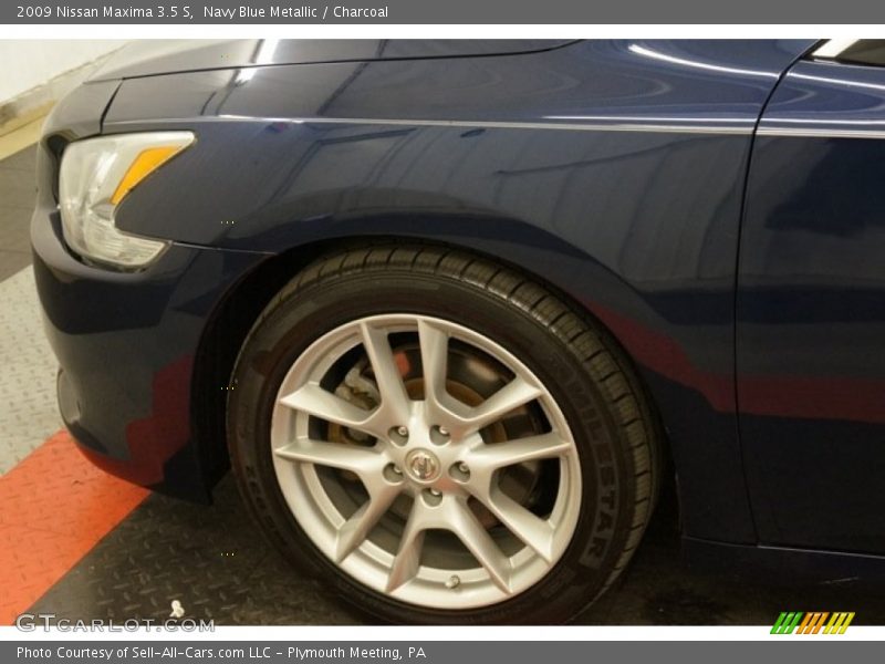 Navy Blue Metallic / Charcoal 2009 Nissan Maxima 3.5 S