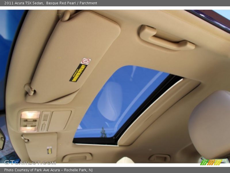 Basque Red Pearl / Parchment 2011 Acura TSX Sedan
