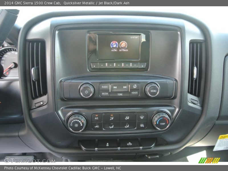 Quicksilver Metallic / Jet Black/Dark Ash 2014 GMC Sierra 1500 Crew Cab