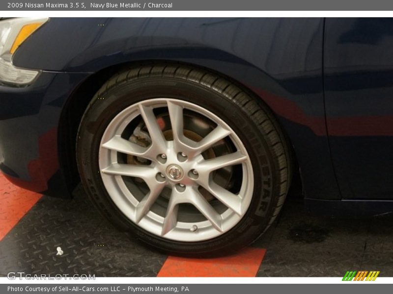 Navy Blue Metallic / Charcoal 2009 Nissan Maxima 3.5 S