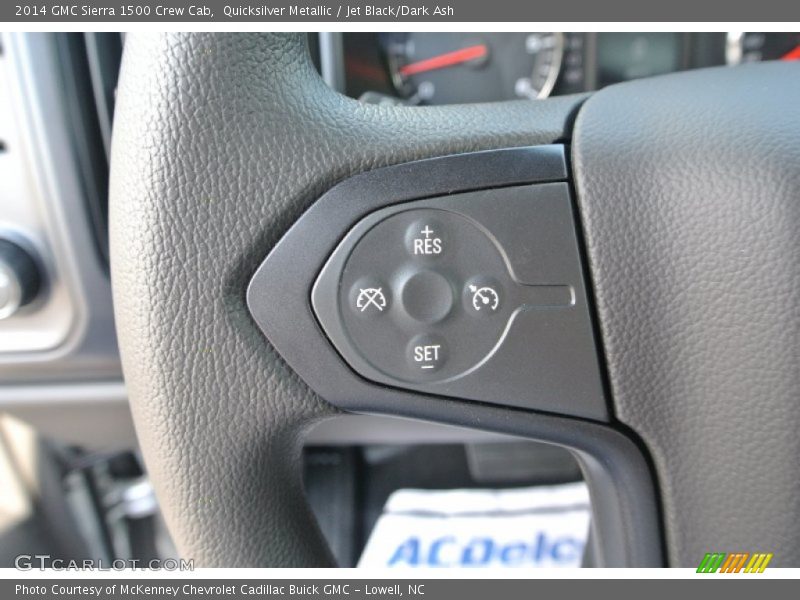 Quicksilver Metallic / Jet Black/Dark Ash 2014 GMC Sierra 1500 Crew Cab