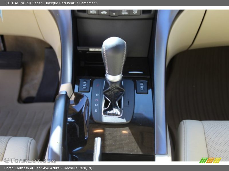 Basque Red Pearl / Parchment 2011 Acura TSX Sedan