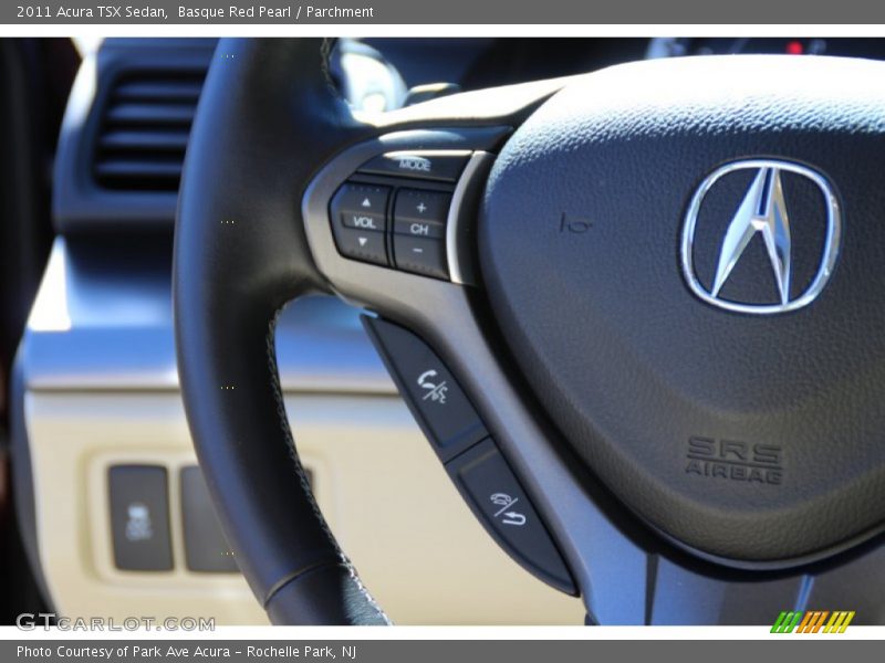 Basque Red Pearl / Parchment 2011 Acura TSX Sedan